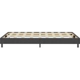 VidaXL Boxspringframe Stof Grijs 120x200 cm