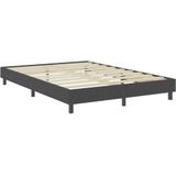 VidaXL Boxspringframe Stof Grijs 180x200 cm