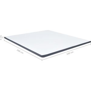 VidaXL Boxspringtopmatras 200x160x5 cm