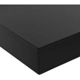 Zwevende Wandschappen - Zwart - MDF - Set van 2