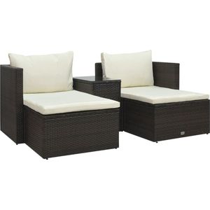 vidaXL-5-delige-Loungeset-met-kussens-poly-rattan-bruin