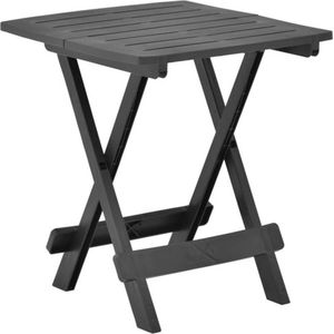 vidaXL Tuintafel Antraciet