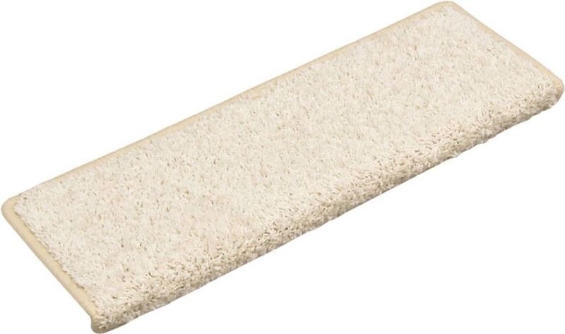 vidaXL Trapmatten - Wit - 15 Stuks - 100% Getuft PP