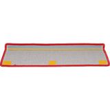 vidaXL Trapmatten - Rood - 15 Stuks - 100% Getuft PP