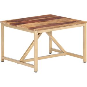 vidaXL Beistelltisch 60x60x40 cm Massivholz