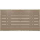 VidaXL Tuintafel 130x70x66 cm Poly Rattan Grijs