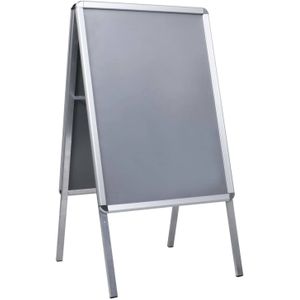 vidaXL Posterstandaard A1 aluminium