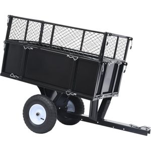 Tuinaanhanger - Zwart - Staal - Draagvermogen 150 kg