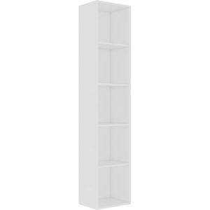 vidaXL-Boekenkast-40x30x189-cm-spaanplaat-wit