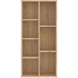 VidaXL Boekenkast 50x25x106 cm - Bewerkt Hout - Sonoma Eikenkleurig