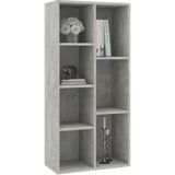 vidaXL-Boekenkast-50x25x106-cm-spaanplaat-betongrijs