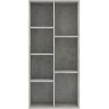 vidaXL-Boekenkast-50x25x106-cm-spaanplaat-betongrijs