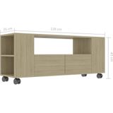 vidaXL-Tv-meubel-120x35x48-cm-bewerkt-hout-sonoma-eikenkleurig