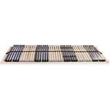 vidaXL Lattenroste 2 Stk. mit 42 Latten 7 Zonen 90x200 cm