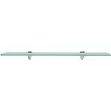 vidaXL Schweberegale 2 Stk. Glas 70x10 cm 8 mm