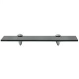 vidaXL Schweberegale 2 Stk. Glas 40x20 cm 8 mm
