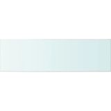 Vidaxl - Regalböden 2 Stk. Glas Transparent 100x30 cm