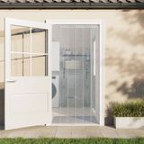 vidaXL - Strokengordijn - Transparant - PVC - 25 m