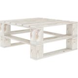 VidaXL 8-delige Loungeset Pallet Hout Wit