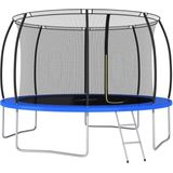 vidaXL Trampolineset rond 150 kg 366x80 cm