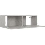 vidaXL-Tv-meubel-100x30x30-cm-bewerkt-hout-betongrijs