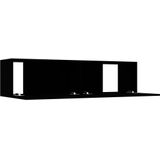 TV-Schrank Schwarz 120x30x30 cm Holzwerkstoff Vidaxl