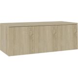 vidaXL-Tv-meubel-80x34x30-cm-spaanplaat-sonoma-eikenkleurig