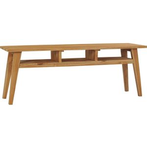 vidaXL TV-Schrank 120x35x45 cm Teak Massivholz