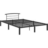 VidaXL Bedframe Metaal Zwart 120x200 cm