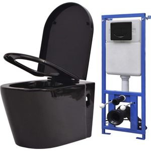 VidaXL-Hangend-toilet-met-verborgen-stortbak-keramiek-zwart