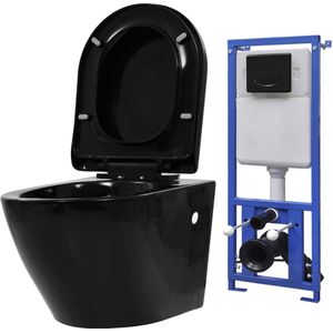 VidaXL-Hangend-toilet-met-verborgen-stortbak-keramiek-zwart