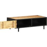 VidaXL Salontafel 105x50x35 cm - Ruw Mangohout