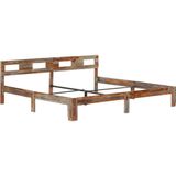 VidaXL Bedframe Massief Sheeshamhout 200x200 cm