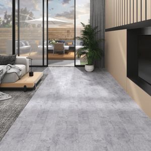 vidaXL - Vloerplanken - zelfklevend - 5,02 - m² - 2 - mm - PVC - cementgrijs