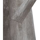 vidaXL - Vloerplanken - zelfklevend - 5,02 - m² - 2 - mm - PVC - gestreept - houtkleurig
