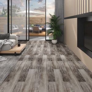 vidaXL - Vloerplanken - zelfklevend - 5,02 - m² - 2 - mm - PVC - mat - houtbruin