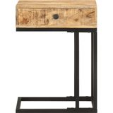 vidaXL-Bijzettafel-U-vormig-45x30x61-cm-massief-mangohout