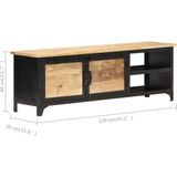 VidaXL TV-meubel 120x30x40 cm - Massief Mangohout