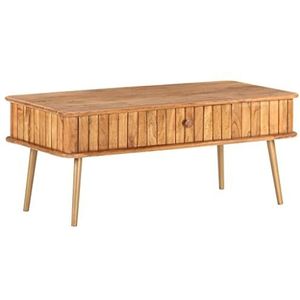 vidaXL Salontafel 100x50x40 cm massief acaciahout