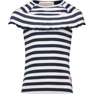 Vingino - T-shirt - Dark Blue - Katoen - Korte Mouw