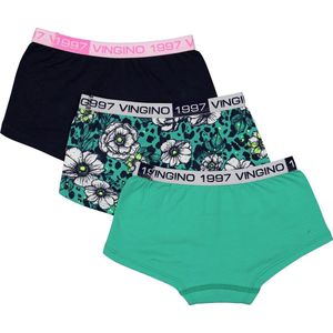 Vingino - Sanne 3P Onderbroek - Meisjes - Multicolor - Katoen