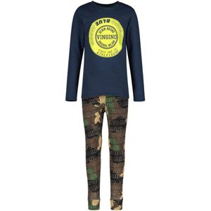 Vingino - Pyjama - Blauw - Stretchkatoen