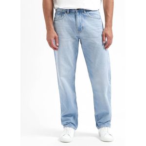 Kuyichi - Larry Loose Light Blue - Duurzame Mom Jeans - Light Blauw - Maat 33 / 32 - 70% Organic Cotton, 30% Recycled Cotton