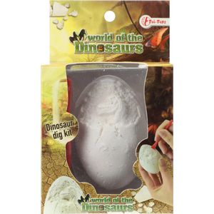 Toi-toys Dinosaurus Uithak-ei Wit 8 Cm