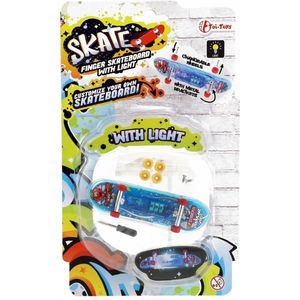 STAR SCOOTER Freestyle Jump alu stuntstep, 110mm Mini , wit / blauw