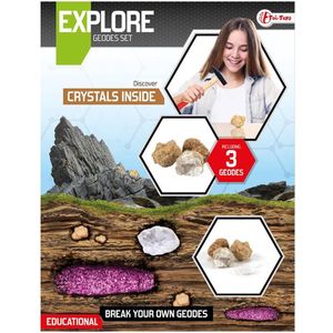 Toi Toys Explore Geodes Breken