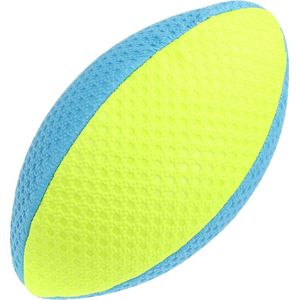 Toi-toys Rugbybal 25 Cm Neon Blauw/geel