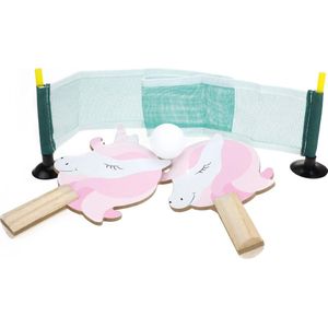 Toi-toys Pingpongset Unicorn 4-delig