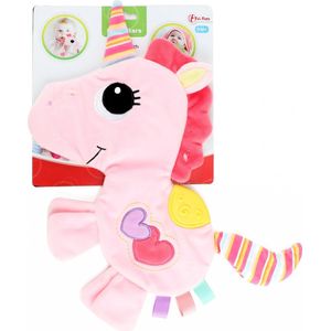 Toi-toys Knisperdoekje Eenhoorn Junior Pluche 35 Cm Roze