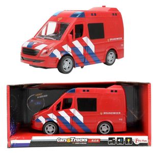 Toi-Toys Cars & Trucks Brandweerwagen + Licht + Geluid